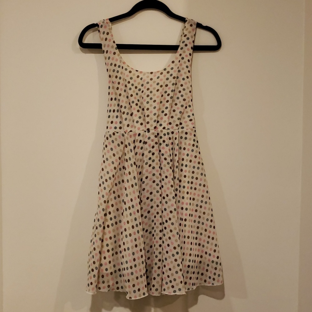 Fun Polka Dot Mini Dress 🎀